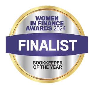 Jamee White, CPA, Women in Finance Awards 2024 finalist badge