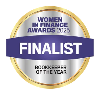 Jamee White, CPA, Women in Finance Awards 2025 finalist badge